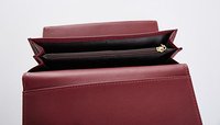 Dompet Kulit Lembut Lipat Tiga Multi Kartu  Clutch Elegan Dompet Panjang untuk Wanita