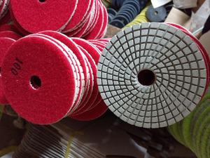 Kim cương ướ<span class=keywords><strong>t</strong></span> <span class=keywords><strong>s</strong></span>ử dụng 125mm 150mm 180mm đánh bóng Pad - Product Image 6