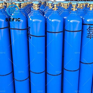 أسطوانة غاز SF6 من الفولاذ غير الملحوم سعة 2-80 لتر، أسطوانة SF6، أسطوانة أكسجين طبية سعة 40 لتر - Product Image 4