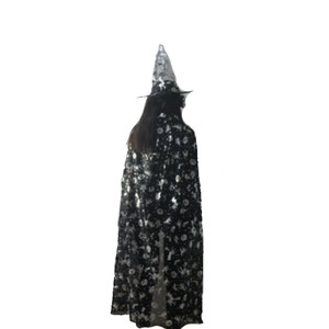 LA MAISON Marque usine Halloween rouge sorcière Manteau avec <span class=keywords><strong>chapeau</strong></span> - Product Image 2