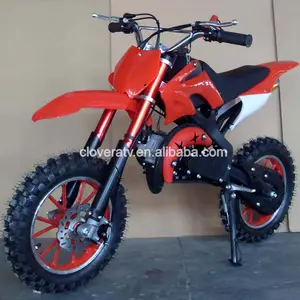 Profissional Usado Movimentação Chain 49CC Dirt Bike Motos com Partida Elétrica