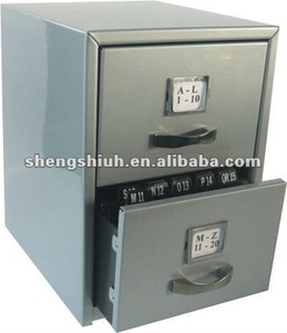 Metal Name <b>Card</b> & <b>Note</b> <b>Holder</b> Cabinet - Product Image 3