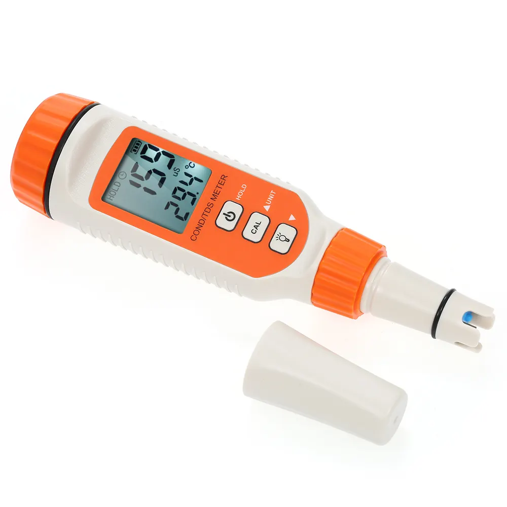 3 in 1 Water Quality Tester Pen Type Conductivity Meter Professional TDS / COND TEMP Analyzer Total Dissolved Solid Temperature