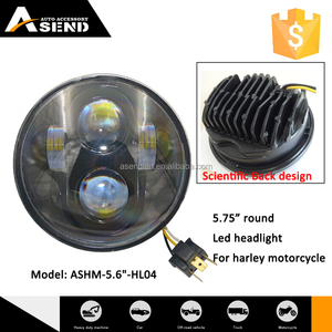 <span class=keywords><strong>Proffessional</strong></span> 5.75 pulgadas ronda llevó la luz de conducción faro para harley sport motorcycle - Product Image 1
