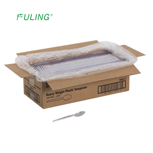 Chất Lượng Cao Sinh Thái Thân Thiện Trọng Để Đi Đặt Muỗng Rõ Ràng Đồ Dùng Bằng Nhựa Dao Kéo Trong Suốt PS Dùng Một Lần Dĩa - Product Image 6