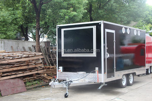 Personnalisés Véhicule Tralier Restauration Remorque Utilisé Mobile Alimentaire Camions <span class=keywords><strong>Foodtruck</strong></span> YS-FB450D - Product Image 4