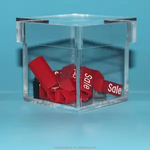 2022 New Design Clear Plexiglass Acrylic Square Box