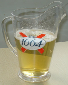 H503 1.5 litros jarra de leche con <span class=keywords><strong>Kronenbourg</strong></span> logo impreso - Product Image 6