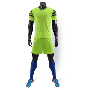 Wholesale 100% Polyester white jersey soccer sets uniform - Product Image 6