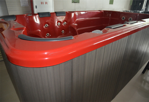 Soleil <span class=keywords><strong>spa</strong></span>, l'eau salée <span class=keywords><strong>spa</strong></span> <span class=keywords><strong>de</strong></span> <span class=keywords><strong>nage</strong></span>, jet surf piscine piscine bain à remous combo - Product Image 6