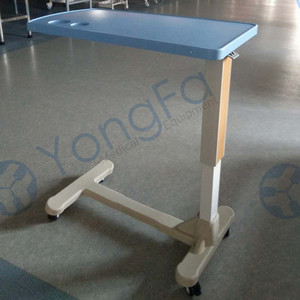 YFT-001 병원 이동식 침대 테이블 환자 식사용 플라스틱 및 ABS 가구 CE&ISO13485 인증 2년 보증 - Product Image 3