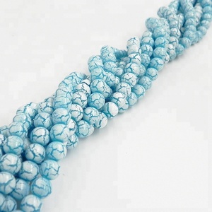 Lâche crack verre perles pour <span class=keywords><strong>matériel</strong></span> <span class=keywords><strong>de</strong></span> <span class=keywords><strong>fabrication</strong></span> <span class=keywords><strong>de</strong></span> <span class=keywords><strong>bijoux</strong></span> - Product Image 1