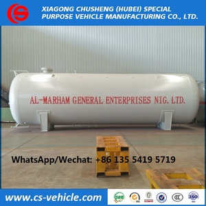 Vente chaude Réservoir GPL 80CBM 80000 Litres 40 TONNES 40 Tonnes 80000 Litres 80M3 40 Tonnes Réservoir de stockage GPL pour le Nigéria - Product Image 2