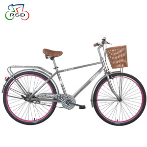 Vélo de ville <span class=keywords><strong>hollandais</strong></span> populaire fabriqué en Chine, vélo de ville pas cher <span class=keywords><strong>pour</strong></span> femmes, vélo de ville avec panier en acier, d'occasion - Product Image 4