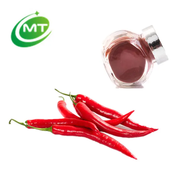 Bio 100% reine natürliche freie Probe koscheres Halal-Zertifikat Capsaicin Capsicum Extract Capsicum Annuum Extract for Hair