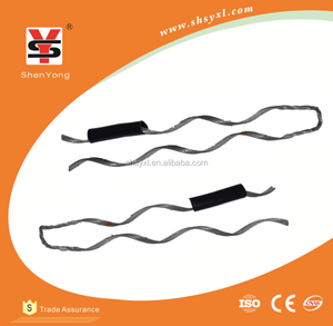 <span class=keywords><strong>Shenyong</strong></span> Fixation hélicoïdale supérieure/laterale blanc argenté pour isolateur ADSS/OPGW/OPPC, embout de tirage, composants en acier galvanisé à chaud pour l'énergie - Product Image 4