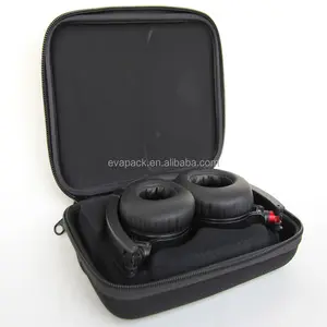 New Products Professional Waterproof Protective Custom Eva Headphone Case with Zipper