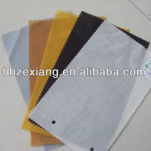 spun polyester /filament 100% polyester woven grey fabric