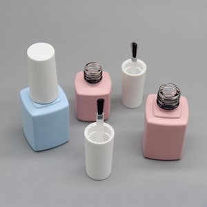 12Ml Grosir Berwarna Merah Muda Kaca Persegi <span class=keywords><strong>Essie</strong></span> Cat Kuku Grosir Cat Kuku Gel Botol dengan Sikat - Product Image 4