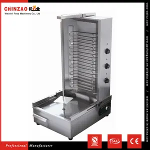 CHZ-890 CHINZAO China Fornecedor Oferta Preço Barato Cozinha Máquina de Shawarma Grelha Para Carne