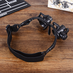 Loupe casque LED zoom loupe, pour bijoutier, haute puissance avec lumière LED - Product Image 6