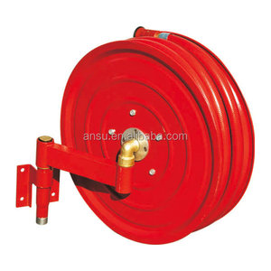 <span class=keywords><strong>Enrouleur</strong></span> de <span class=keywords><strong>tuyau</strong></span> d'incendie rétractable automatique certifié ANSU CE LPCB 19 mm x 25 m 25 mm x 30 m, type manuel oscillant pour la lutte contre l'incendie, 12 bars de pression de fonctionnement - Product Image 4