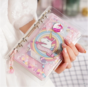 Cuaderno de <span class=keywords><strong>agenda</strong></span> con 6 <span class=keywords><strong>anillas</strong></span> de PVC transparente - Product Image 1