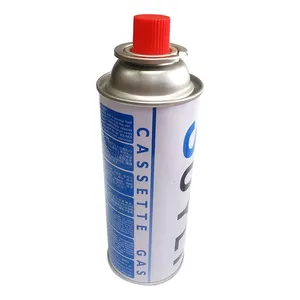 공장 제조 휴대용 카세트 가스 실린더 빈 부탄 가스 용기 카트리지 캔