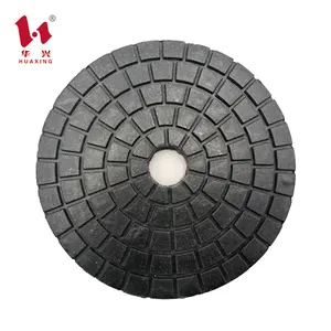 Huaxing diamond final polishing pads make stone brighter black buff