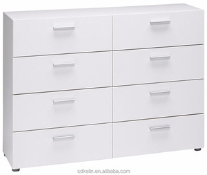 <span class=keywords><strong>Commode</strong></span> blanche à <span class=keywords><strong>8</strong></span> <span class=keywords><strong>tiroirs</strong></span>, <span class=keywords><strong>commode</strong></span> moderne, en promotion - Product Image 1