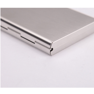 Popolare porta carte di credito in alluminio porta carte di credito aziendale portacarte regalo - Product Image 6