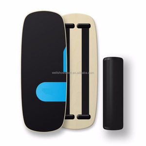 Planche <span class=keywords><strong>d</strong></span>'<span class=keywords><strong>équilibre</strong></span> avancée en bois Wellshow Sport Exercise avec <span class=keywords><strong>rouleau</strong></span> pour améliorer l'<span class=keywords><strong>équilibre</strong></span> et les capacités motrices - Product Image 4