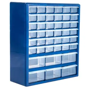 عالية الجودة الأدوات خزانة بلاستيك متعدد الشبكة نوع درج صندوق تخزين أداة القضية مكونات مربع اللبنات أجزاء مربع