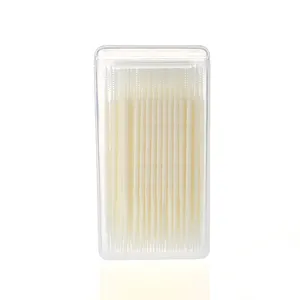 Aangepaste Persoonlijke Dental Care Clear Box Dispenser Reizen Plastic Tandenstoker