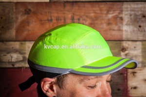 Yellow <span class=keywords><strong>Hi</strong></span> screw cap bump security work hard baseball hat new style mens. Helmet. en812 - Product Image 5
