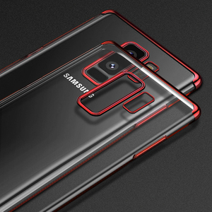 Vente en gros de coque en TPU souple transparente galvanisée de haute qualité, coque arrière <span class=keywords><strong>pour</strong></span> <span class=keywords><strong>Samsung</strong></span> Galaxy <span class=keywords><strong>S9</strong></span>, coque de téléphone plaquée - Product Image 5