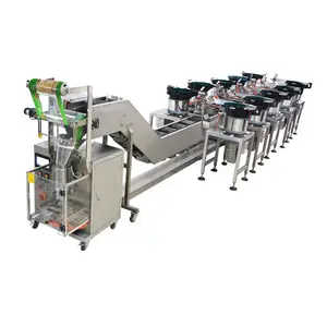 MK-LS10 Multi-function packaging machine for hardware nail bolt screw high speed counting machinery screw packing machine price