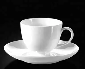 Оптовая продажа, фарфоровая кофейная чашка и блюдце, новый набор кофейных чашек из костяного фарфора