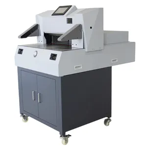 Cortador de papel automático de SG-500V9, máquina cortadora de papel de guillotina