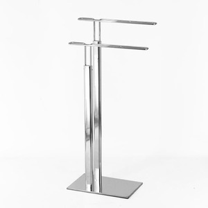 Soporte de toallero de metal de 2 rieles en forma de 7 de gama alta - Product Image 6
