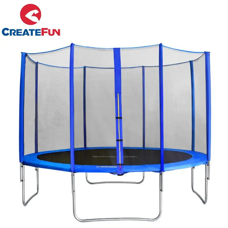 CreateFun cheap 6 8 10 12 13 14 15 16 feet outdoor trampoline with enclosure