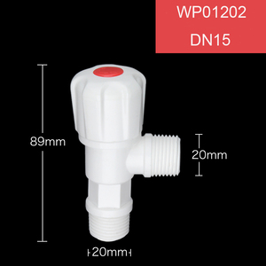 Lesso wp01202 Hot Bán Chất lượng cao nhựa góc dừng van mini nhựa kiểm tra nhà vệ sinh góc van - Product Image 2