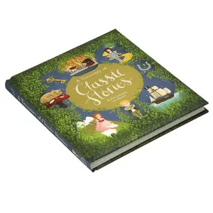 Libros de cuentos de dibujos animados en inglés para niños, nuevo diseño, superventas