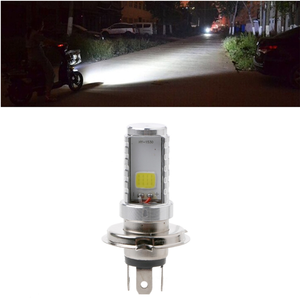 Lampadina del motociclo LED Della Lampada Della Luce con 15W H4 Hi/Lo Fascio Fari Faro Luce Anteriore Lampadina 6000-6500K - Product Image 4