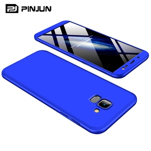 Custodia Rigida 3 in 1 per Cellulare <span class=keywords><strong>Samsung</strong></span> <span class=keywords><strong>Galaxy</strong></span> <span class=keywords><strong>J6</strong></span>+ / <span class=keywords><strong>J6</strong></span> Plus, Protezione Completa a 360 Gradi - Product Image 5