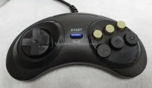 LQJP контроллер для Sega Mega Drive 6 кнопочный проводной контроллер Pad геймпад для Sega Megadrive для Sega MD /Genesis