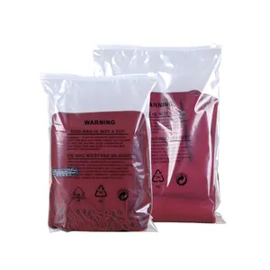 Hersteller Custom Frosted PE Ziplock Bag Kleidung Bikini Verpackungs tasche Dicke Plastiktüten