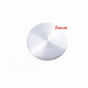 Autocollant personnalisé pour enjoliveur de roue de voiture en aluminium 45MM 56MM 65mm 2.2'' <span class=keywords><strong>Emblème</strong></span> argenté universel - Product Image 2