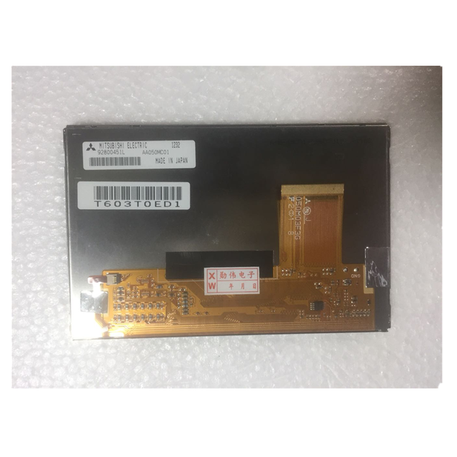 800x480 45 Pin 5 Inch TFT LCD Screen Display AA050ME01