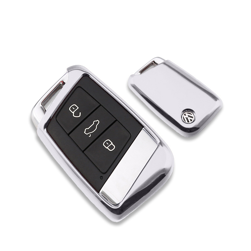 Умный Автомобильный ключ Volkswagen из ТПУ экологически чистый нетоксичный Чехол для автомобильного ключа для VW new magotan 2018 passat19 CC Wei LAN B8